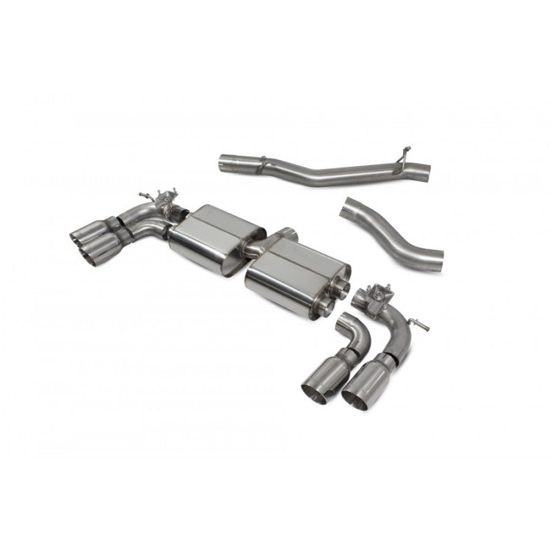 Scorpion Non Res cat back systeem VW Golf MK7 R 02