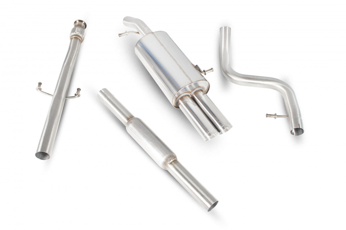 Scorpion Resonerend cat back systeem Peugeot 208 GTI 1.6t 4