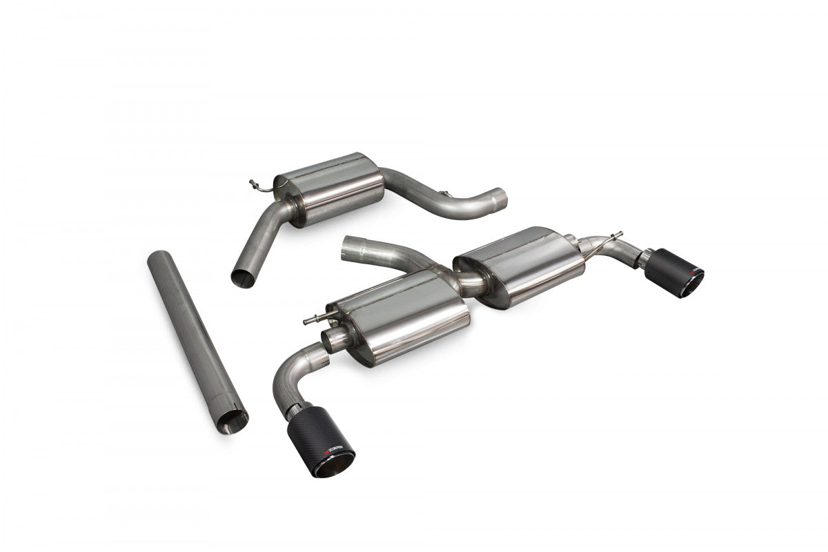 Scorpion Resonerend Cat Back System VW Scirocco R 03